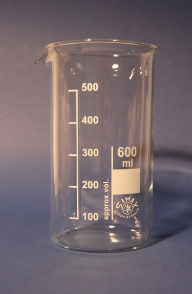 Becherglas hohe Form 600 ml