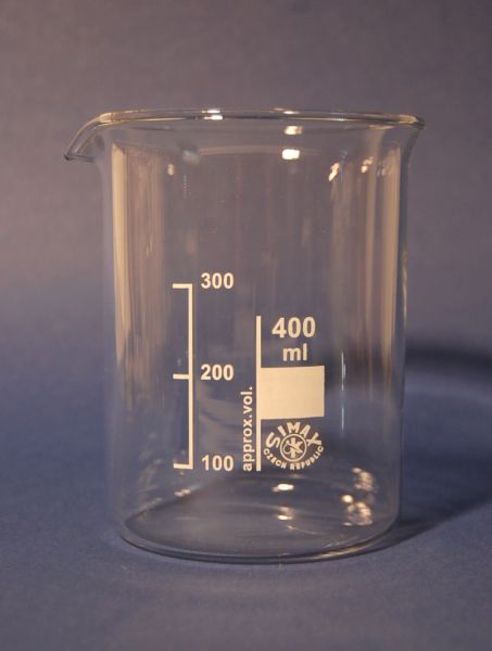 Becherglas niedrige Form 400 ml