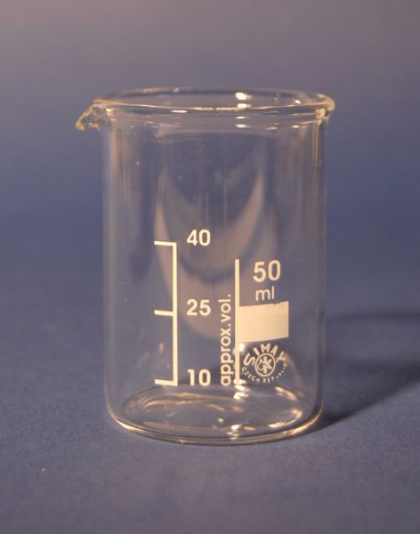 Becherglas niedrige Form 50 ml