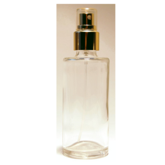 Glasflakon mit Zerstäuber 100 ml